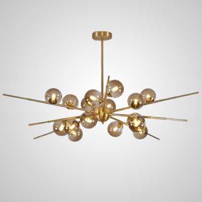 Потолочная люстра PETRIN Amber ImperiumLoft 192894-23