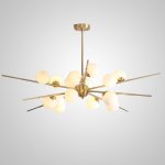 Потолочная люстра PETRIN Matt White ImperiumLoft 192897-23