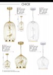 Люстра с птичкой в клетке Favourite Chick 1928-2P