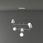 Подвесная люстра MONIKA White ImperiumLoft 192903-23