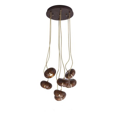 Дизайнерская люстра CAPSULES D30 Dark wood ImperiumLoft 192922-26 Дизайнерская люстра CAPSULES D30 Dark wood ImperiumLoft 192922-26