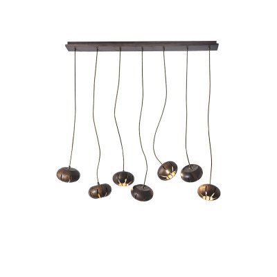Дизайнерская люстра CAPSULES L90 Dark wood ImperiumLoft 192923-26