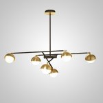 Потолочная люстра KENDALL L6 Black Gold ImperiumLoft 192950-23