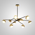 Потолочная люстра KENDALL L10 Black Gold ImperiumLoft 192955-23