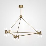 Потолочная люстра GRAPHITE L18 ImperiumLoft 192958-23