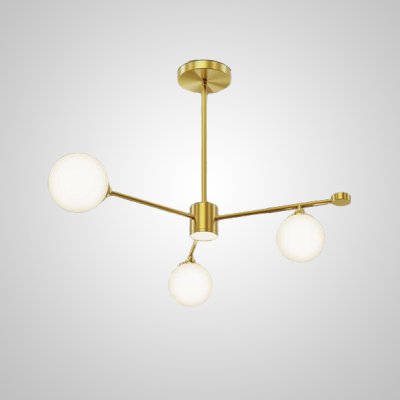 Потолочная люстра LEAGUE L4 Gold ImperiumLoft 192970-23 Потолочная люстра LEAGUE L4 Gold ImperiumLoft 192970-23