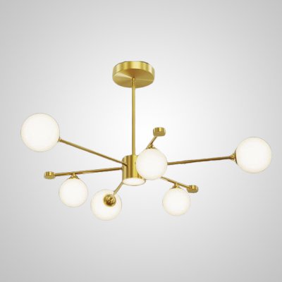Потолочная люстра LEAGUE L7 Gold ImperiumLoft 192971-23
