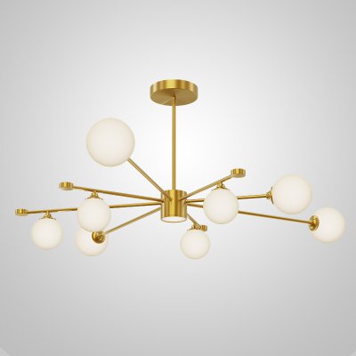 Потолочная люстра LEAGUE L9 Gold ImperiumLoft 192974-23