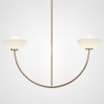 Потолочная люстра INELDA L2 Gold ImperiumLoft 193000-23