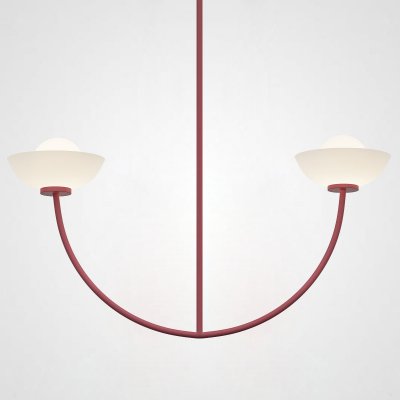 Потолочная люстра INELDA L2 Red ImperiumLoft 193001-23