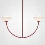 Потолочная люстра INELDA L2 Red ImperiumLoft 193001-23