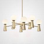 Потолочная люстра ABELINA L16 Gold White ImperiumLoft 193056-23