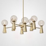 Потолочная люстра ABELINA L16 Gold Amber ImperiumLoft 193057-23