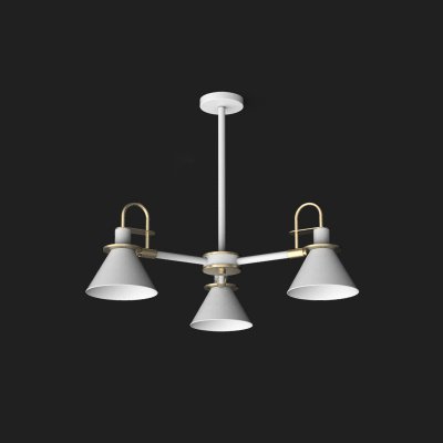 Люстра на штанге CODA D76 White ImperiumLoft 193068-26