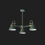 Люстра на штанге CODA D76 Green ImperiumLoft 193069-26