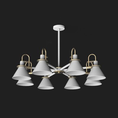 Люстра на штанге CODA D94 White ImperiumLoft 193072-26
