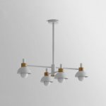 Люстра на штанге FANTA A 4 lights White ImperiumLoft 193152-26