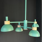 Люстра на штанге FANTA A 4 lights Green ImperiumLoft 193153-26