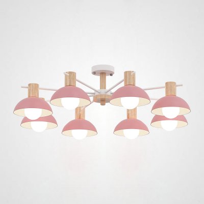 Люстра на штанге DOS D83 Pink ImperiumLoft 193156-26