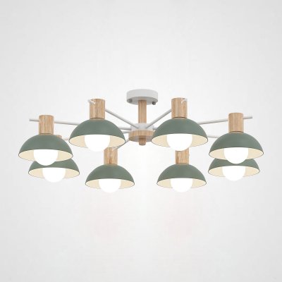 Люстра на штанге DOS D83 Green ImperiumLoft 193157-26