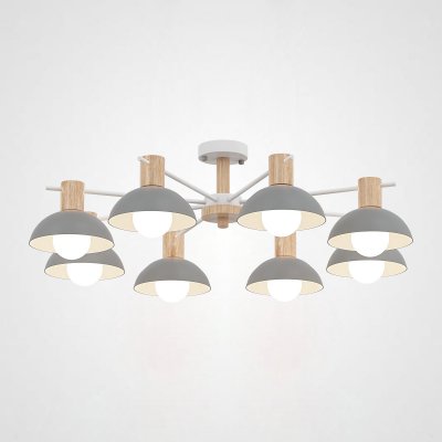 Люстра на штанге DOS D83 Grey ImperiumLoft 193158-26