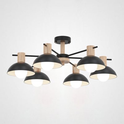 Люстра на штанге DOS D68 Black ImperiumLoft 193162-26