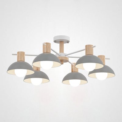 Люстра на штанге DOS D68 Grey ImperiumLoft 193163-26