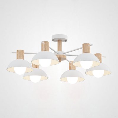 Люстра на штанге DOS D68 White ImperiumLoft 193164-26