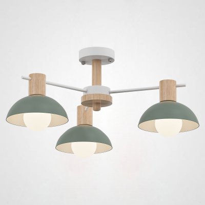 Люстра на штанге DOS D58 Green ImperiumLoft 193167-26