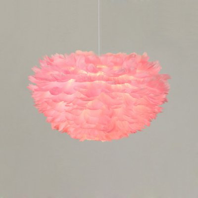 Люстра FEATHERS D80 Pink ImperiumLoft 193199-26