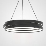 Подвесной кольцевой светильник GALO  D78,5 Black ImperiumLoft 193238-26