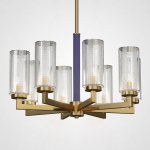 Потолочная люстра ADELEINE L8 Blue ImperiumLoft 193243-23