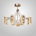 Потолочная люстра KEZIA CH L8 ImperiumLoft 193307-23
