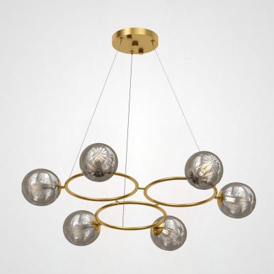 Подвесная люстра SILVANA RING L6 ImperiumLoft 193358-23