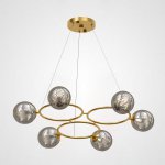 Подвесная люстра SILVANA RING L6 ImperiumLoft 193358-23