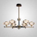 Потолочная люстра NICOL L6 Blue ImperiumLoft 193371-23