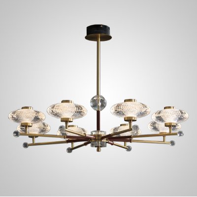 Потолочная люстра NICOL L8 Red ImperiumLoft 193373-23