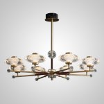 Потолочная люстра NICOL L8 Red ImperiumLoft 193373-23