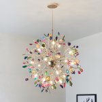 Потолочная люстра AGATE 8 L18 Multicolor ImperiumLoft 193384-23