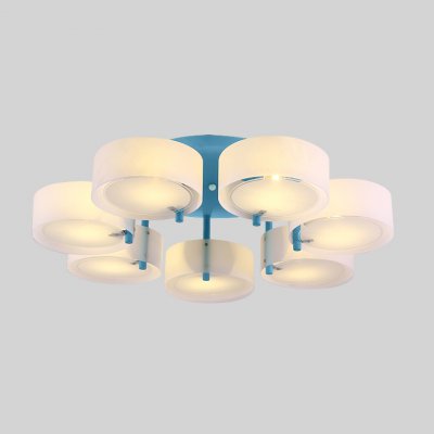 Потолочная люстра HEDDA D86 Blue ImperiumLoft 193404-26