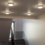 Светильник ЖКХ Gauss HALL круг 15W 1100lm 4000K 200-240V IP40 D155*33мм белый LED (193411215)