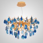 Подвесная люстра AGATE BLUE ImperiumLoft 193420-23