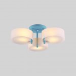 Потолочная люстра HEDDA D54 3 lamps Blue ImperiumLoft 193431-26