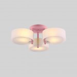 Потолочная люстра HEDDA D54 3 lamps Pink ImperiumLoft 193432-26