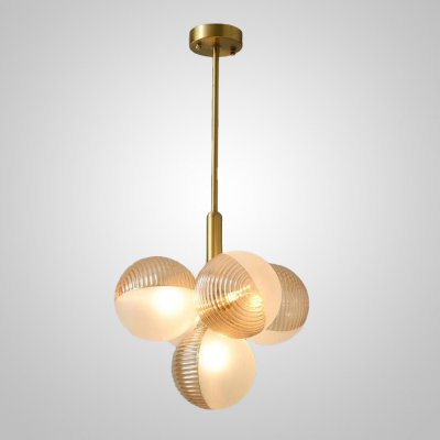 Потолочная люстра WALTON MORE D38 Amber ImperiumLoft 193455-23