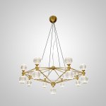 Подвесная люстра TRENTON L17 Gold ImperiumLoft 193472-23