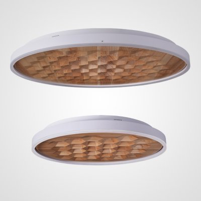 Потолочный светильник HONEY D80 White/Light wood ImperiumLoft 193484-26