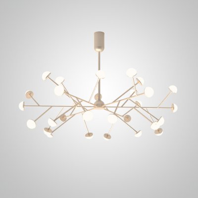 Потолочная люстра HILVI D120 Pink ImperiumLoft 193524-23