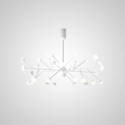 Потолочная люстра HILVI D120 White ImperiumLoft 193526-23