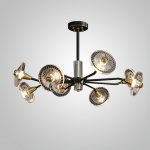 Потолочная люстра JANICA L8 Brass Black ImperiumLoft 193529-23
